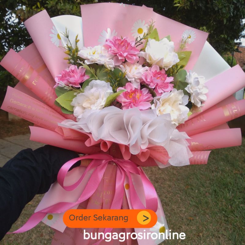 <<Ready>> Buket Bunga Ukuran Besar Murah Meriah / Buket Kado Wisuda dan Lainnya
