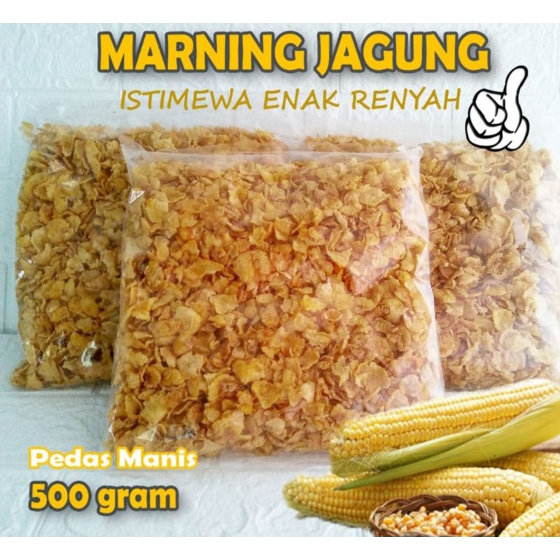 

Marning Jagung Manis Pedas ceper renyah