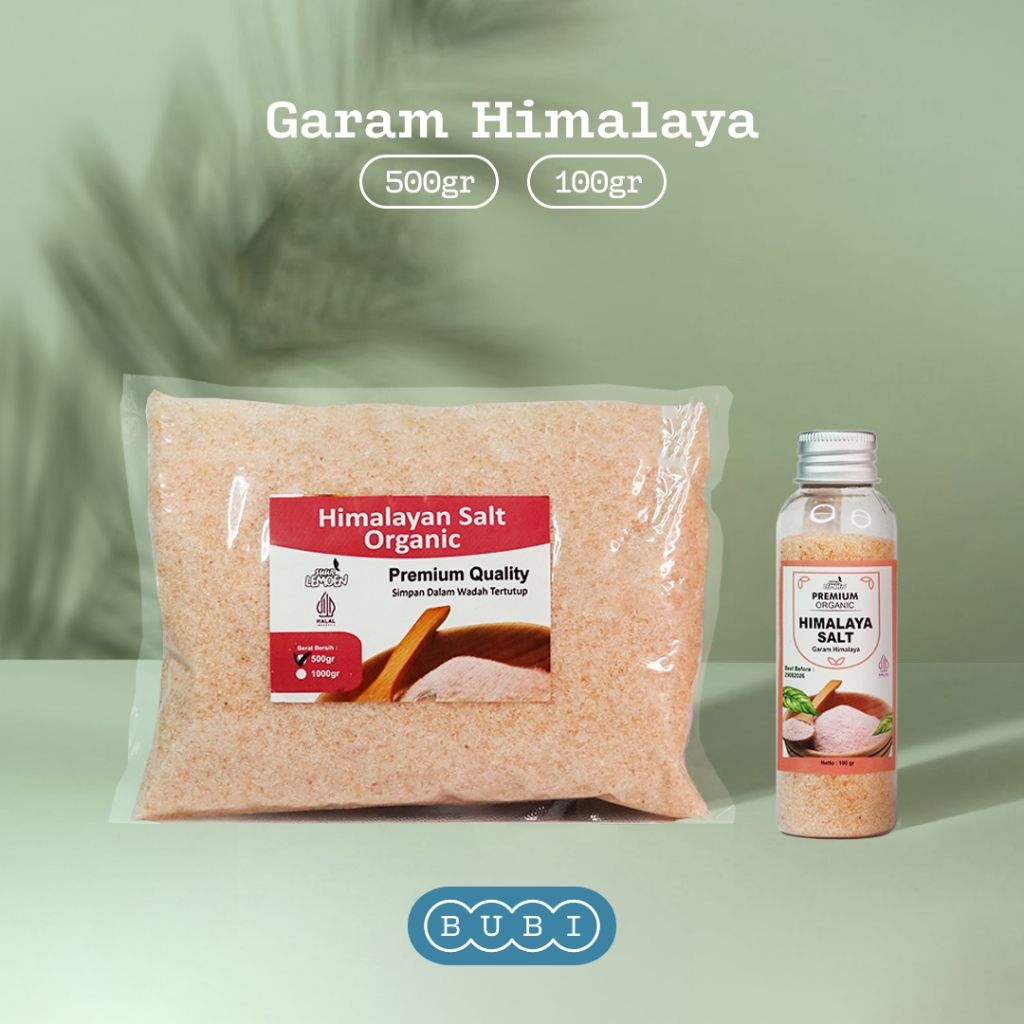 

Garam Himalaya Salt 100gr 250gr 500gr 1000gr by Suur Lemoen