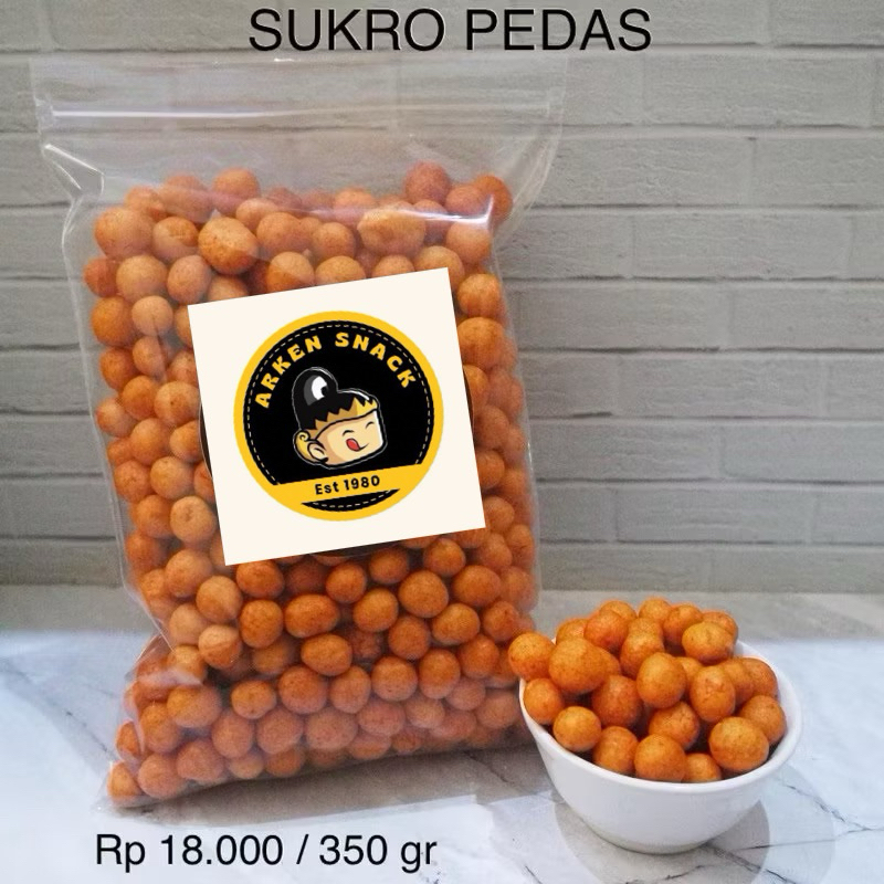 

KACANG ATOM SUKRO PEDAS 250gr