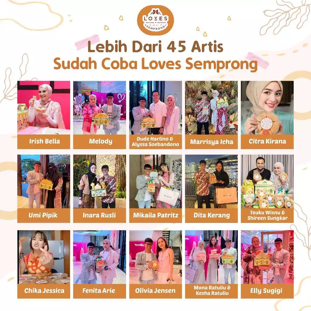 

wiw Loves Semprong Original Kue Semprong Toples Reguler; Enak, Halal & Higienis