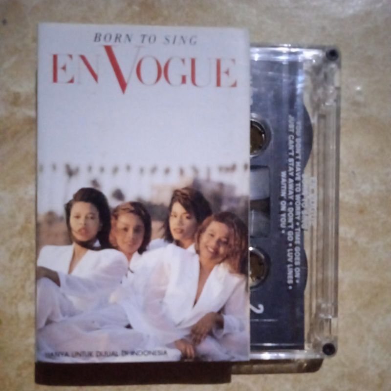 kaset pita en vogue born to sing