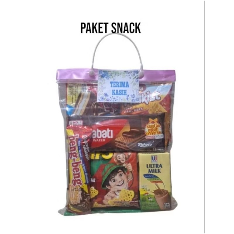 

Paket Snack Ultah/bingkisan/hadiah....dll. (bs custom label)