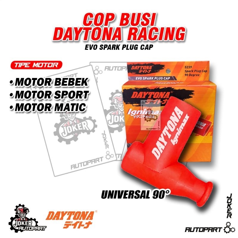 Cangklong Cop Kepala Busi Daytona Beat Scoopy Spacy Genio KLX Dtracker Cop Busi 90 derajat