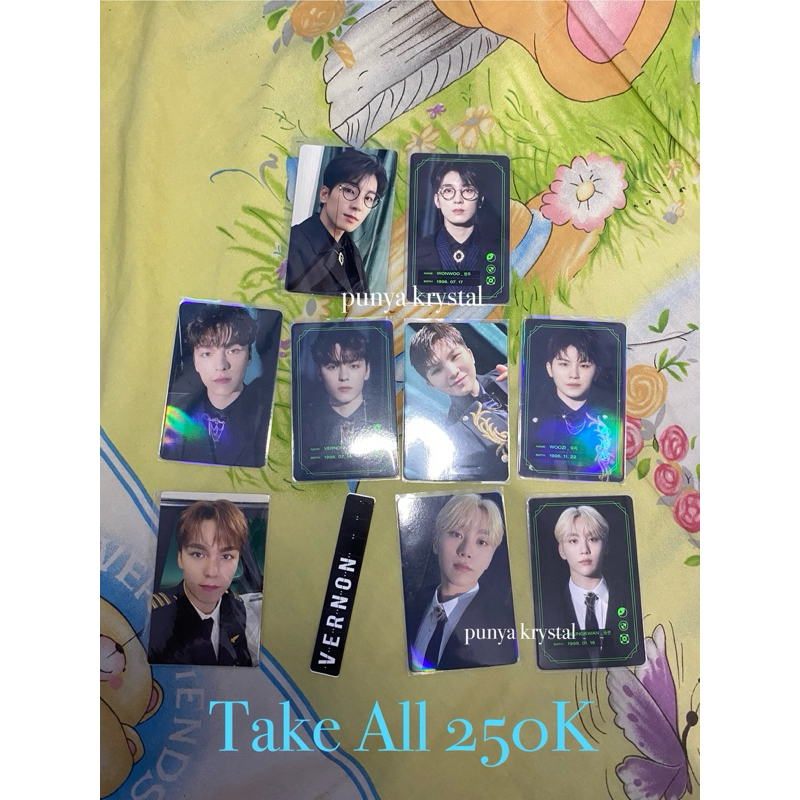 wonwoo woozi seungkwan vernon game boi