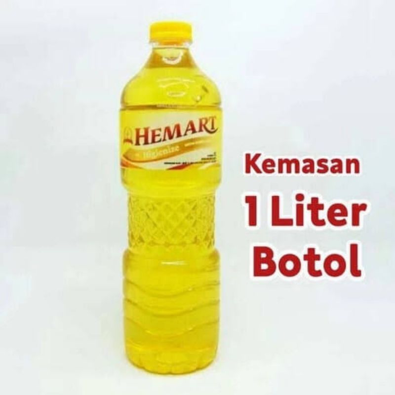 

Minyak Goreng Sawit HEMART and Higienize 1L