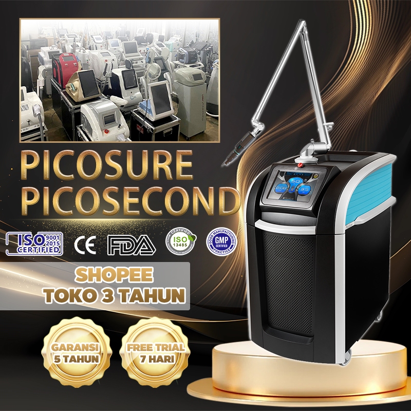 ⚡ready stok⚡picosure picosecond laser penghilang tattoo permanen mesin pico  laser penghilang flek l