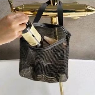 Tas jaring peralatan mandi.tas jaring multifungsi