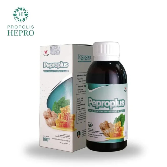 

Peproplus Madu Extract Peppermint - Membantu Meredakan Batuk Dan Melegakan Tenggorokan