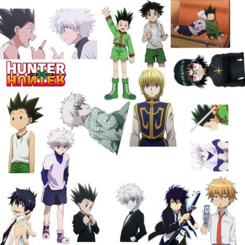 

stiker HUNTERXHUNTER 20-40pcs