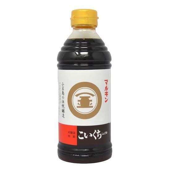 

kecap asin pekat japanese dark soy marukin koikuchi 500