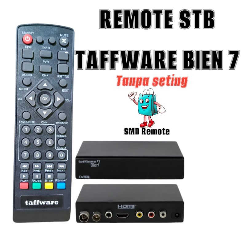 Remot stb Taffware Bien7/Remot set top box Taffware bien7