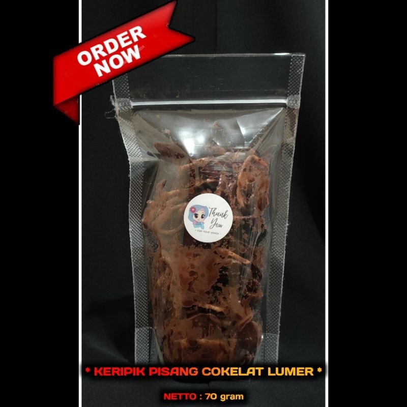 

KERIPIK PISANG LUMER Cokelat, Matcha, Strawberry, Tiramisu 70 gram || KERIPIK PISANG KOIN || SNACK MURAH GRATIS ONGKIR