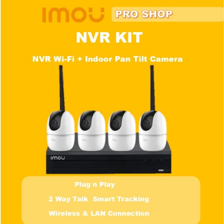 Paket CCTV NVR Kit CCTV Indoor wifi wireless Imou  Ranger IP Camera Garansi Resmi