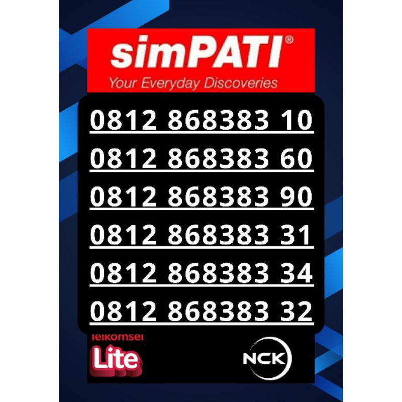 nomer cantik Telkomsel simpati rapi murahhh