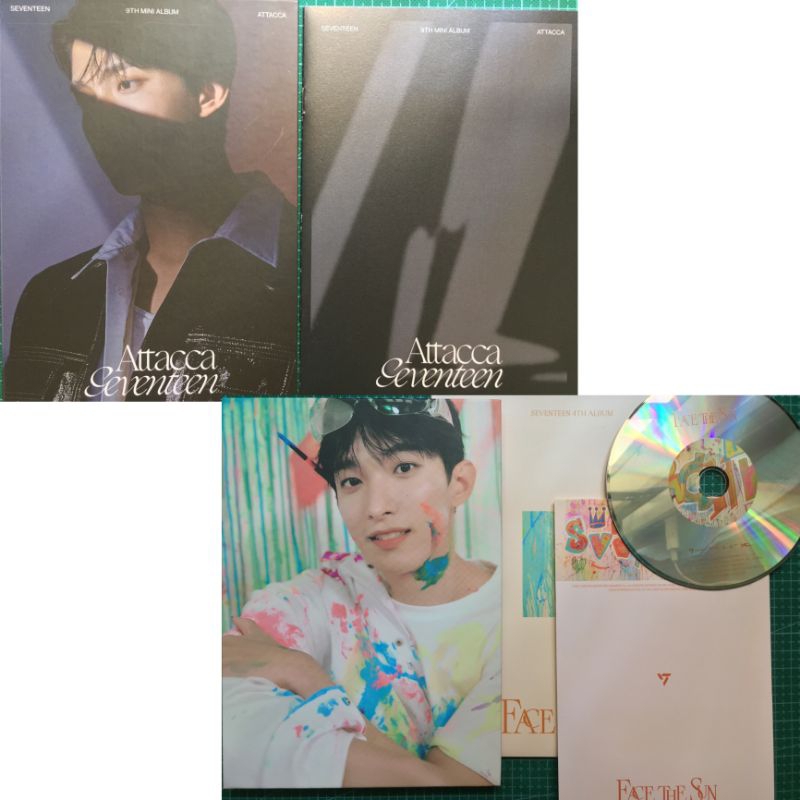 BINDER (ALBUM ONLY) DOKYEOM/DK ATTACCA FACE THE SUN CARVER (CARAT VERSION) SEVENTEEN SVT