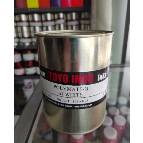 

Garansi Langsung Tinta Toyo Polymate G tinta sablon plastik 1kg