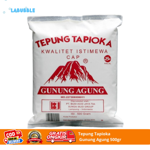 

Tepung Tapioka Gunung Agung 500gr