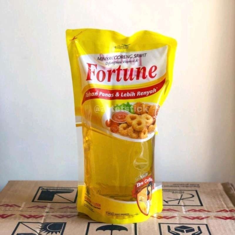 

Fortune Minyak Goreng 1L kemasan pouch