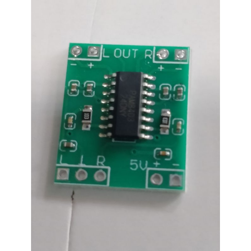 AMPLIFIER MINI PAM8403 5V SETEREO CLAS D