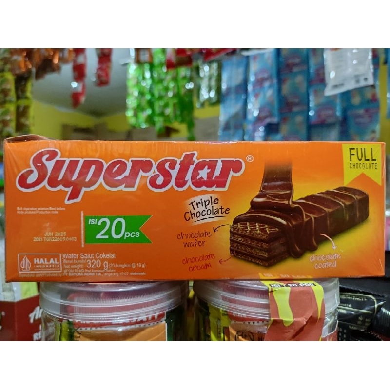 

Super Star Waper Coklat isi 20 pcs