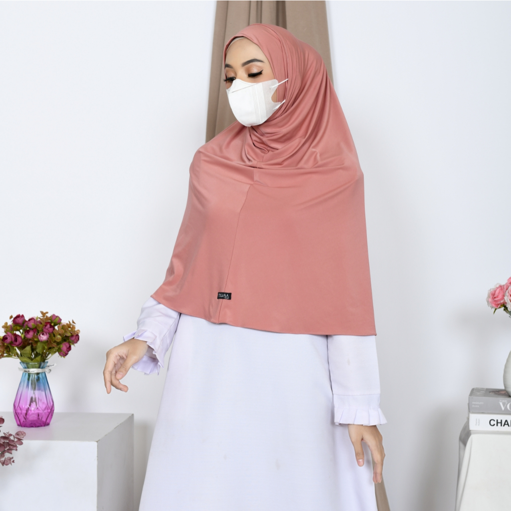 Kerudung Hijab Instant Syria Long Medina