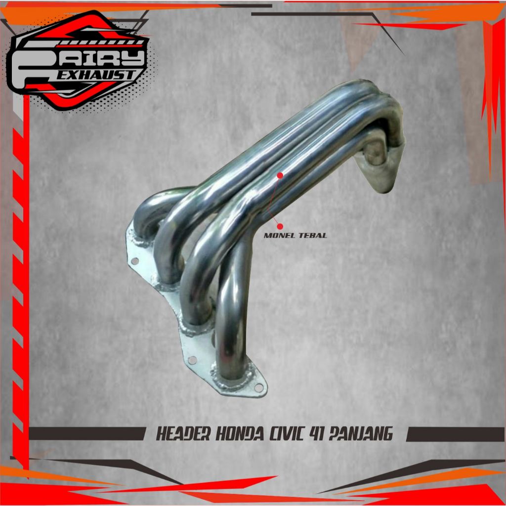 HEADER HONDA CIVIC ES STREAM 41 PANJANG - HIGH GRADE