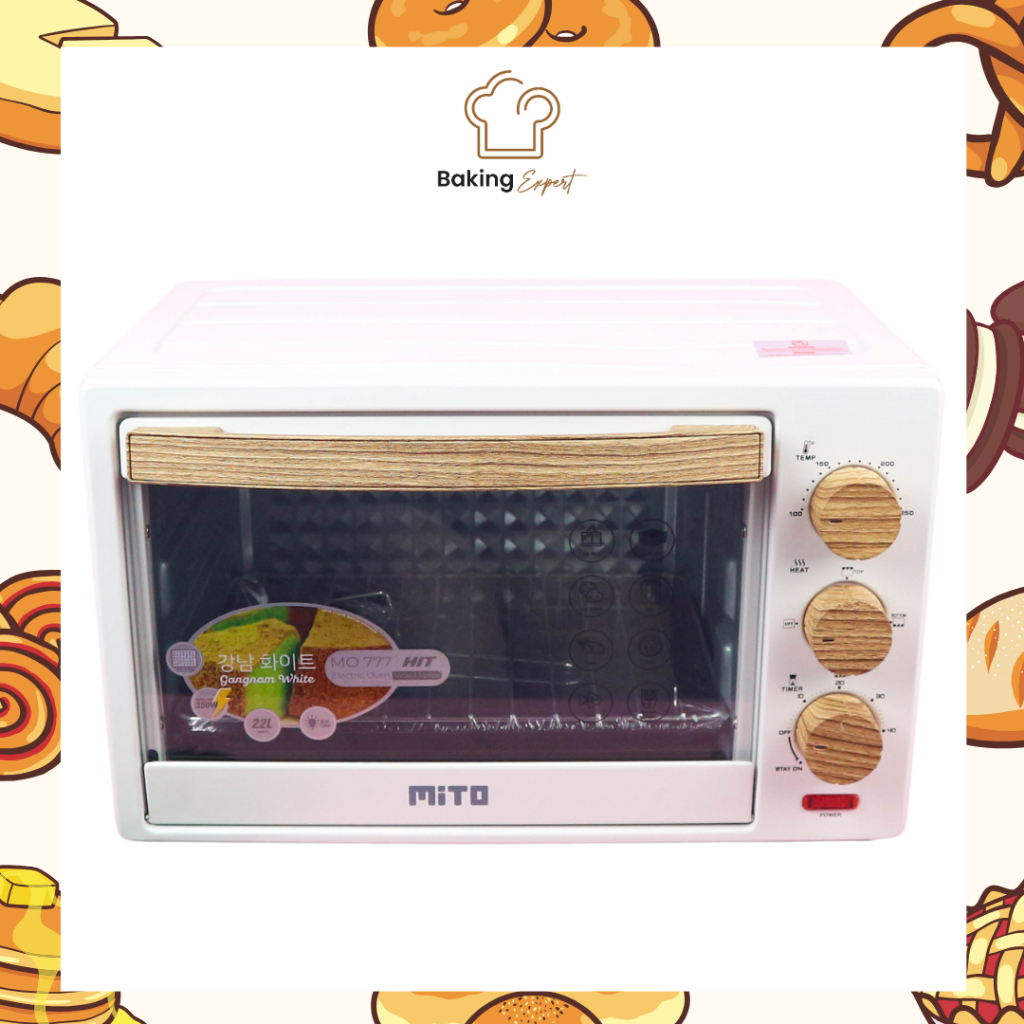 Mito Oven Listrik Low Watt 22L MO-777 | oven listrik watt kecil praktis hemat listrik - BE