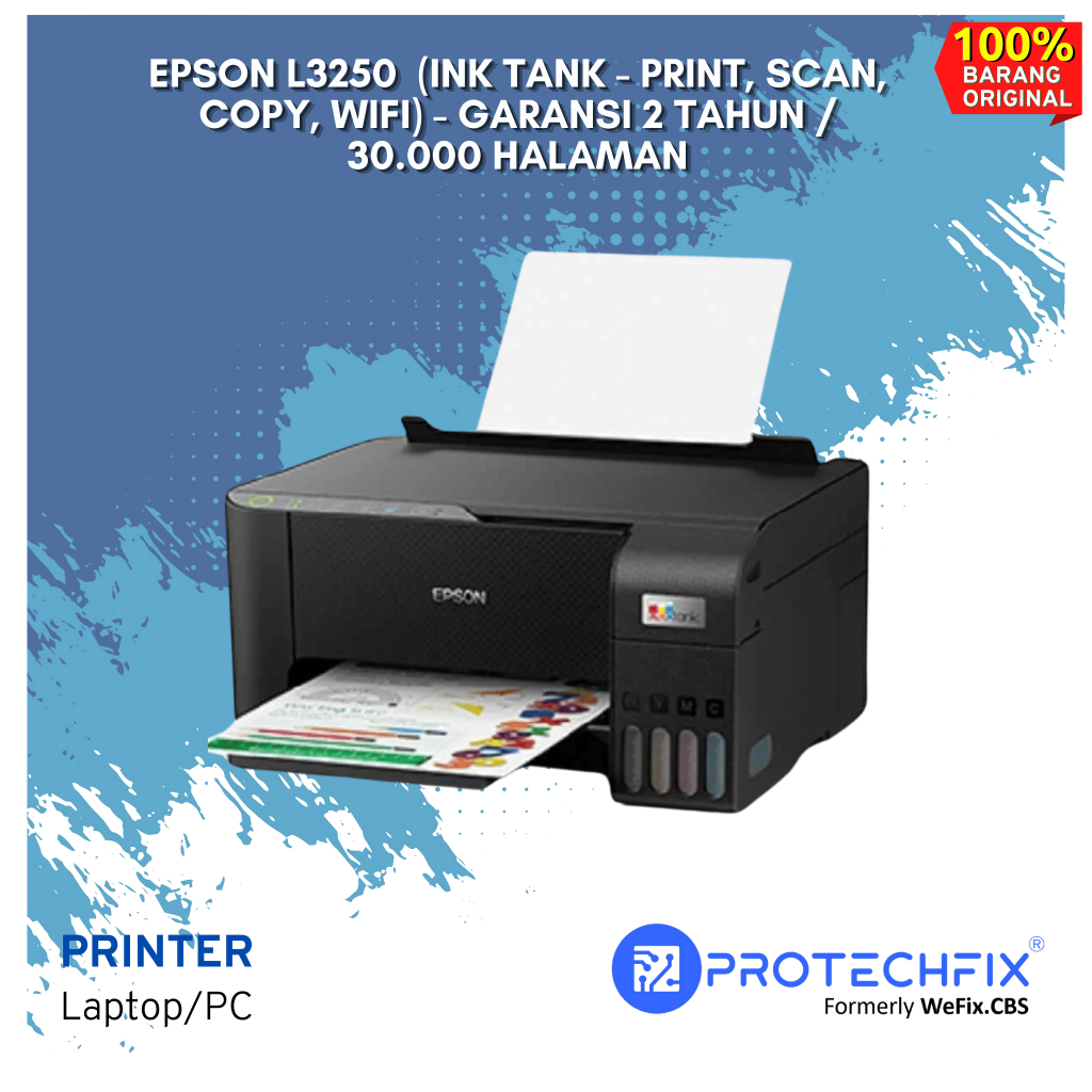 Printer Epson L3250 L 3250 Wifi Wireless Print Scan Copy