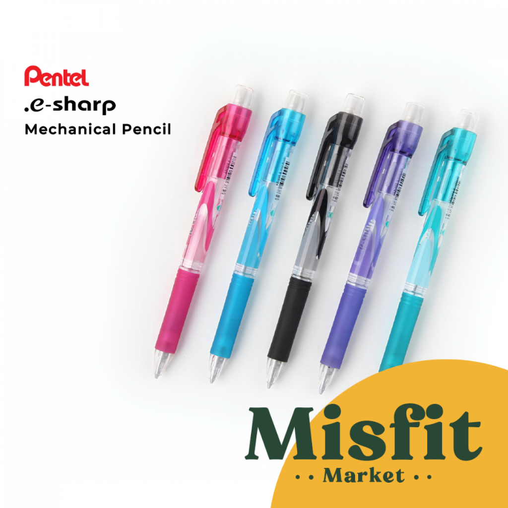 

Pentel e-Sharp AZ125 Mechanical Pencil 0.5 mm Pensil Mekanik