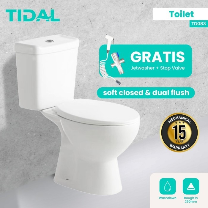 Toilet / Kloset Duduk Tidal TD083