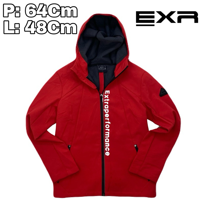 J49 Jaket Softshell Polar Outdoor EXR Performance  Olahraga Hiking Running Trecking Sport Harian