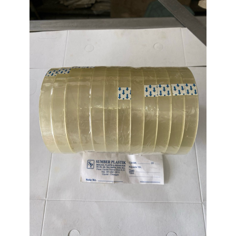 

Solatip bening lebar 1/2 inc