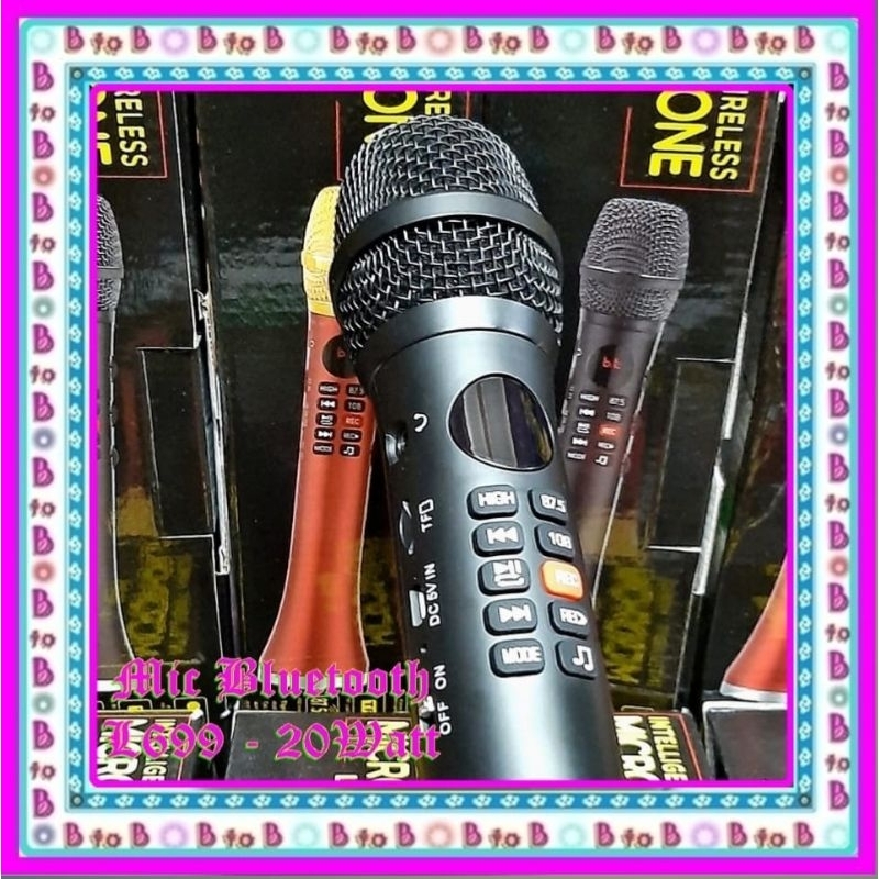 Mic Lewinner 20W - L 10098 - Mic Lewinner 30W - L699 Microphone Karaoke - Mic karaoke terbaik - Mikr