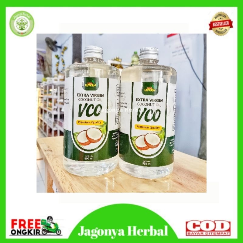 

EXTRA VIRGIN COCONUT OIL (VCO) 500 ML ORGANIK PREMIUM QUALITY SUUR LEMOEN - MINYAK KELAPA MURNI KAYA MANFAAT