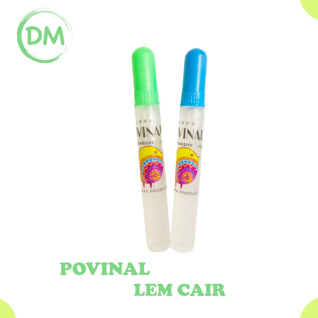 

POVINAL lem white glue / lem cair putih stick