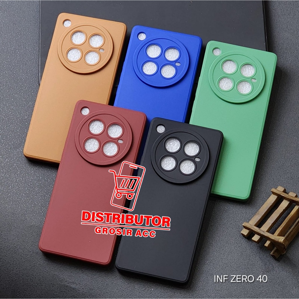 INFINIX ZERO 40 CASE MACARON PRO CAMERA CASE INFINIX ZERO 40