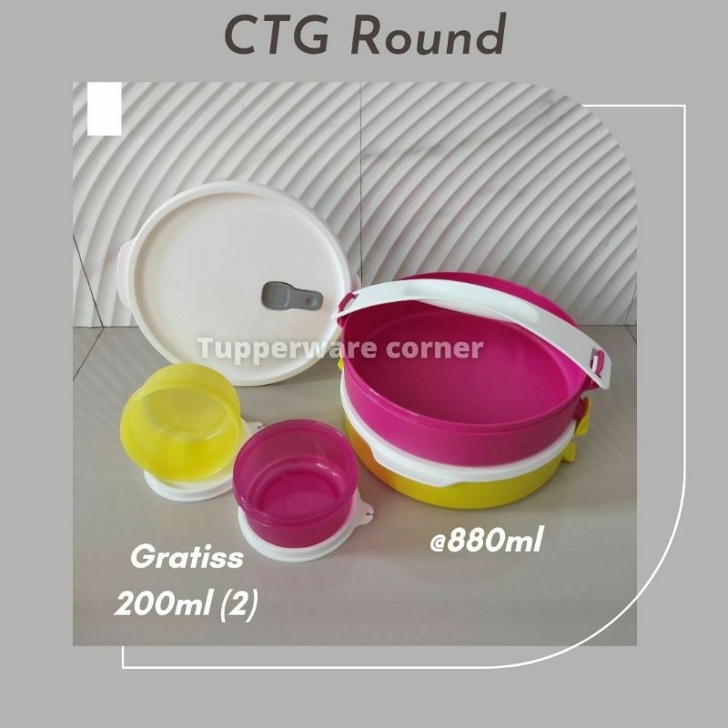 TUPPERWARE // Rantang // CTG Round