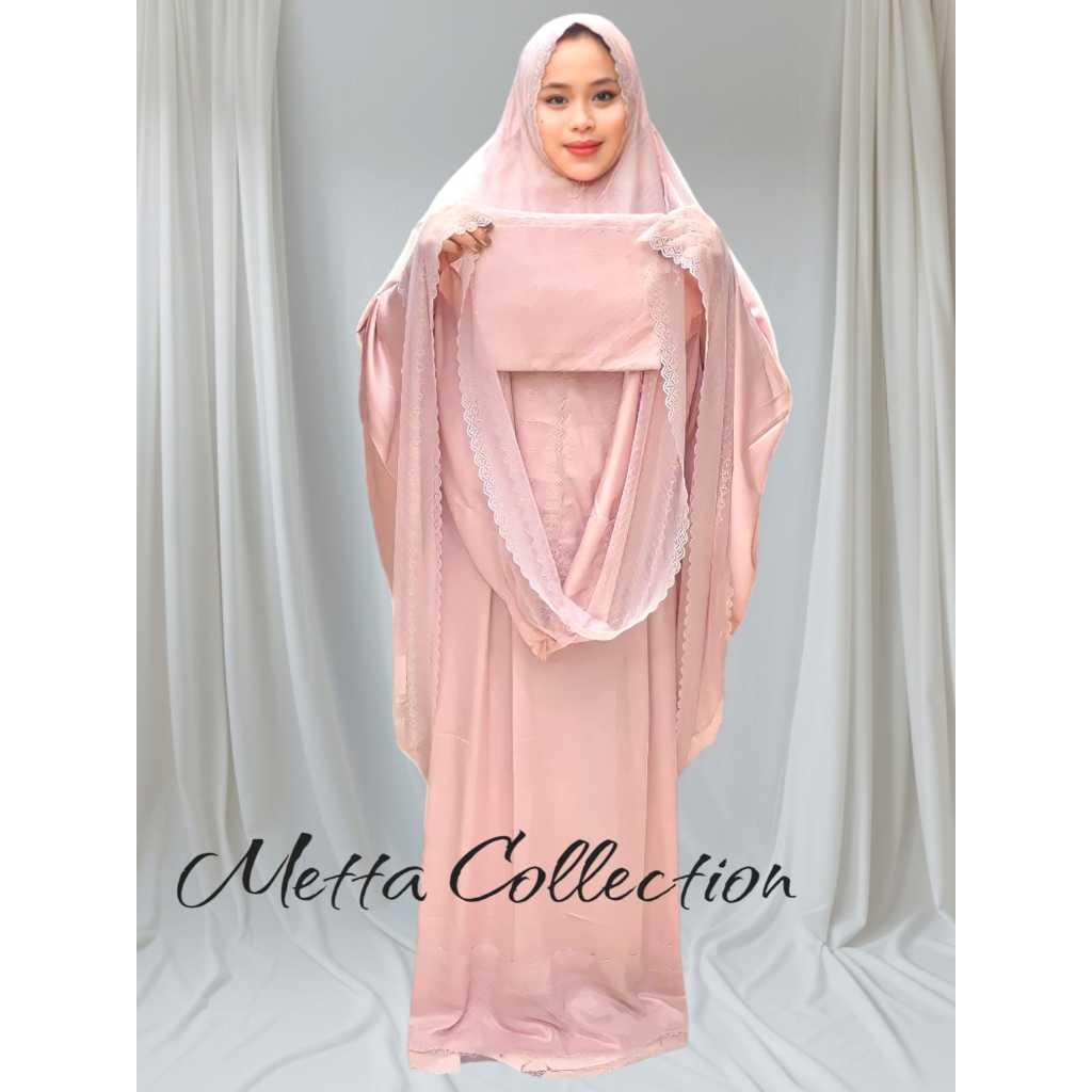 Mukena Elea -  Mukena Armani Silk Premium Mewah Halus Lembut Adem