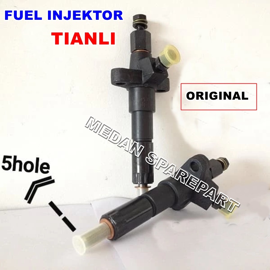 Fuel Injector Injektor Rumah Nozzle Nozel Mesin Dongfeng S1125 S1130 Tianli original