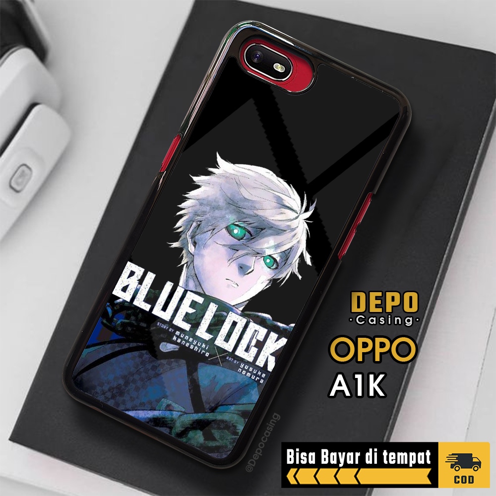 Case Oppo A1K Casing Oppo A1K Casing Depo Casing [BLLK] Case Glossy Case Aesthetic Custom Case Anime