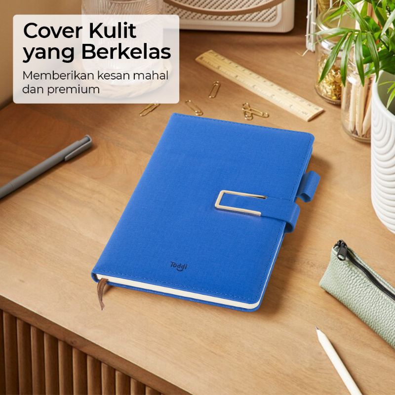 

Toddi LemonBest Buku Jurnal Hardcover 68GSM 200 Halaman Grid JSK25 Blue Buku Jurnal Hardcover