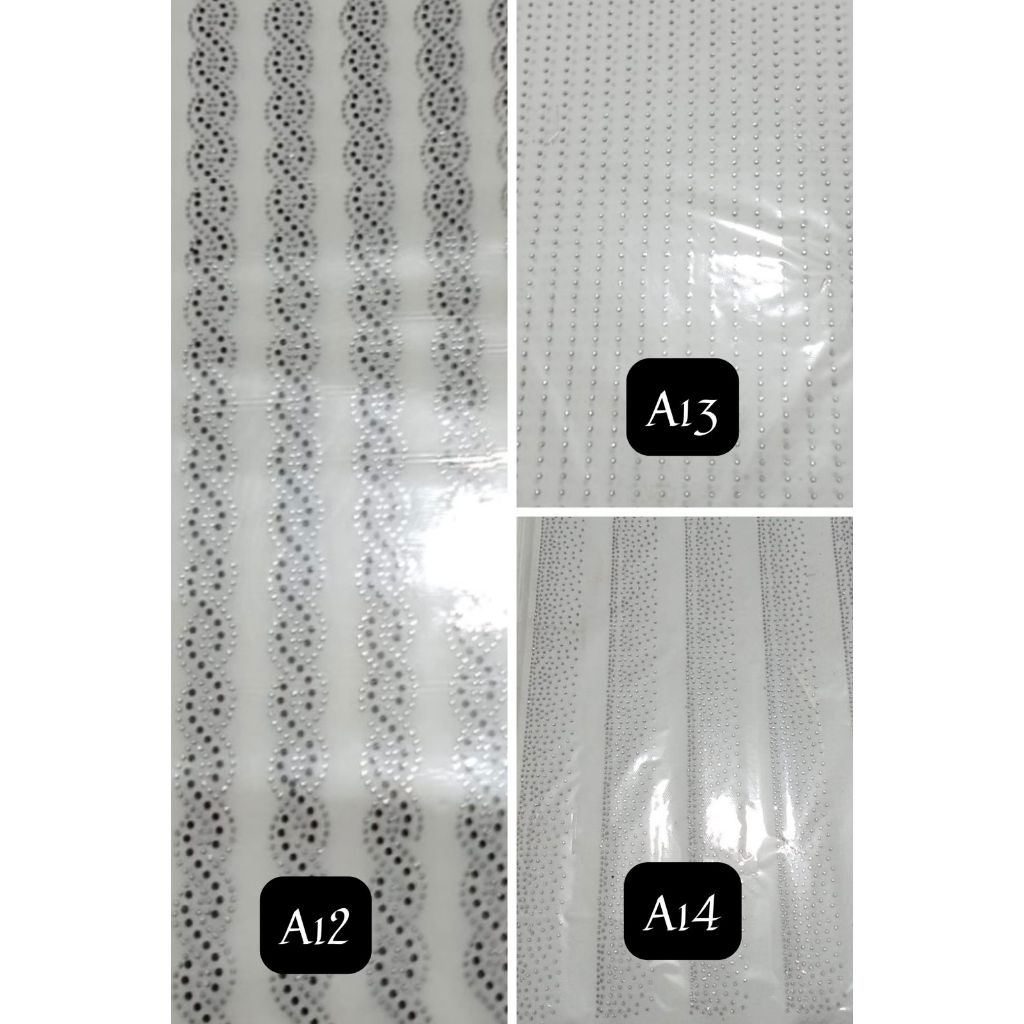 Merchendaisestar [Per Lembar] Swarosky Diamond Tikar / Payet / Payet Tikar Gosok Motif Acak