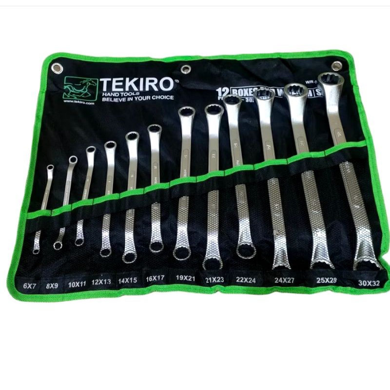 Kunci double Ring Set 12 Pcs Tekiro Kunci ring-ring Kunci ring set tekiro ori