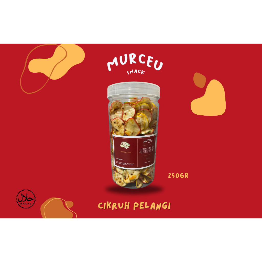 

CIKRUH PELANGI 250GR KERUPUK BAWANG CIKRUH CEMILAN MURAH BANDUNG