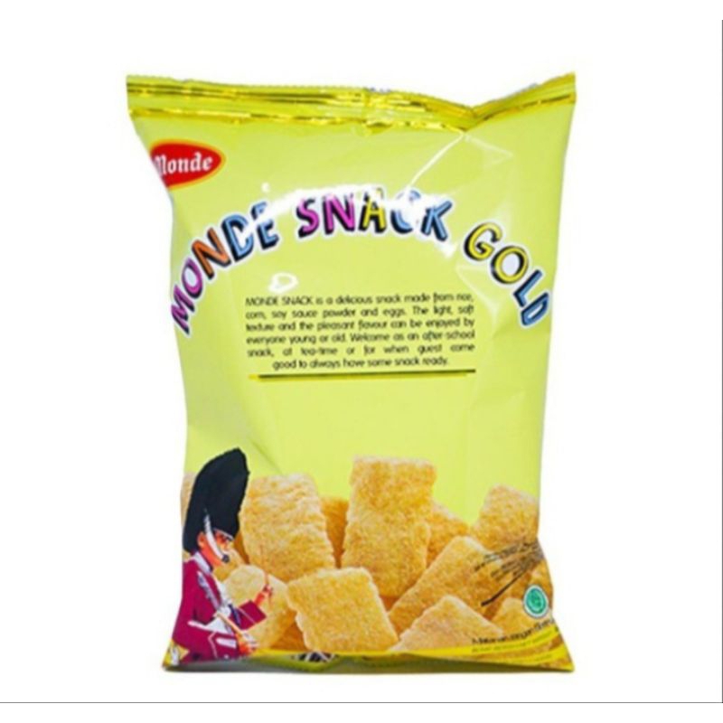 

monde snack gold 3 pcs