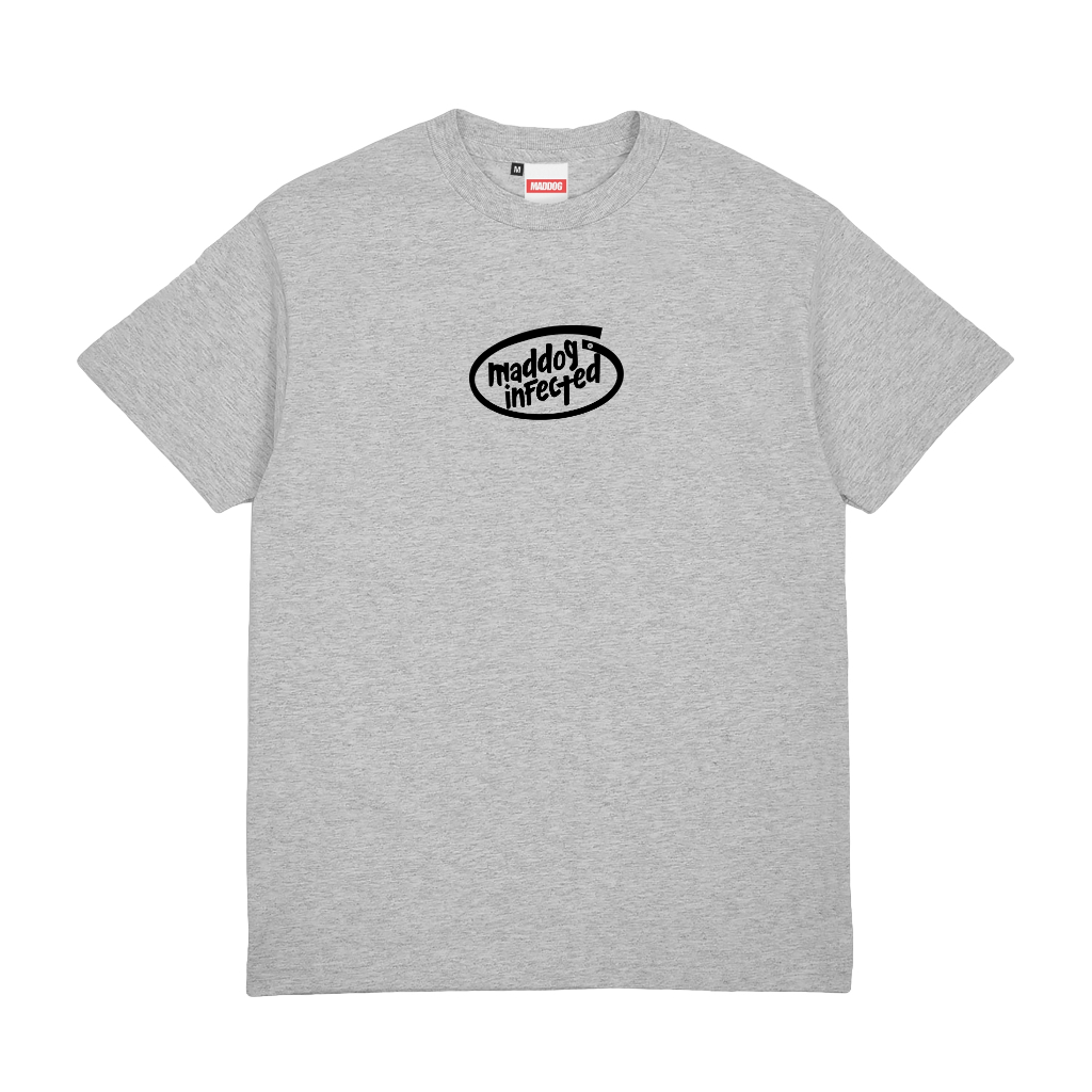 Maddog Infected - Kaos -  Overclock Misty | Kaos Pria Wanita Unisex Abu T-shirt Distro Official Madd
