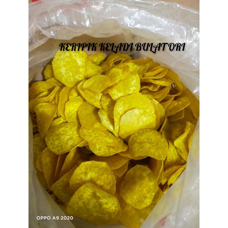 

KERIPIK KELADI / TALAS ORI DAN BALADO 100gr