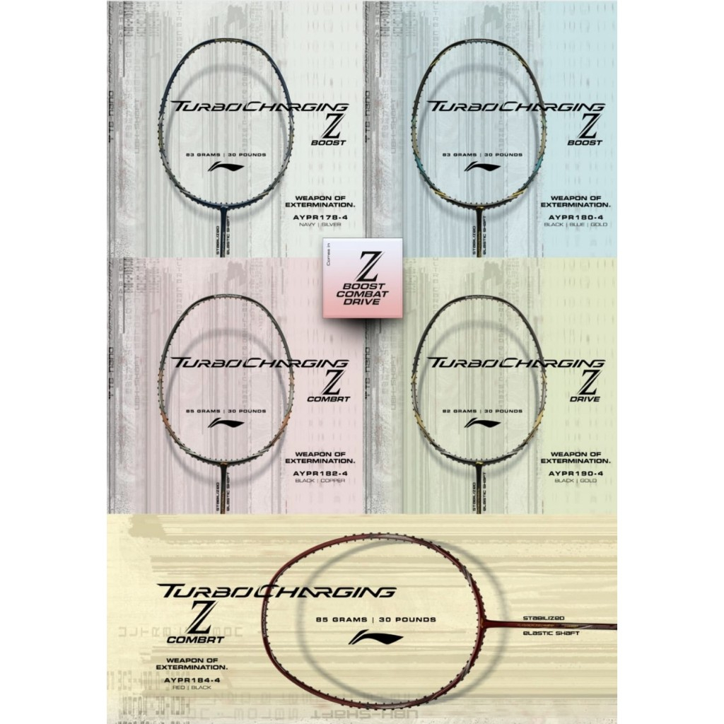 Raket Badminton Lining Turbo Charging Z BOOST