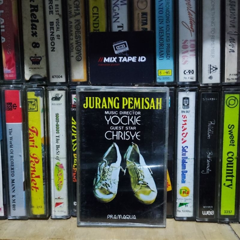 Kaset Pita - Jurang Pemisah - Yockie - Chrisye - Radio Tape - Kaset - Radio - Pemutar Kaset